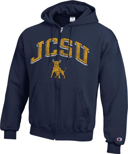 Johnson C. Smith University Full Zip Hooded Sweatshirt