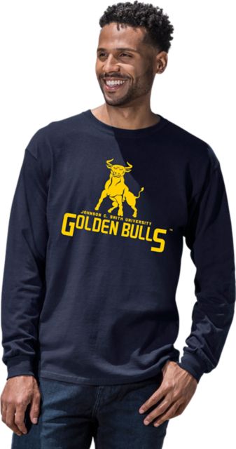 Johnson C. Smith University Golden Bulls Long Sleeve T-Shirt