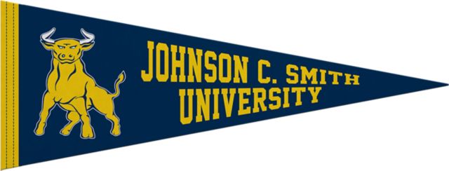 Johnson C. Smith University 9X24 Full Color Pennant