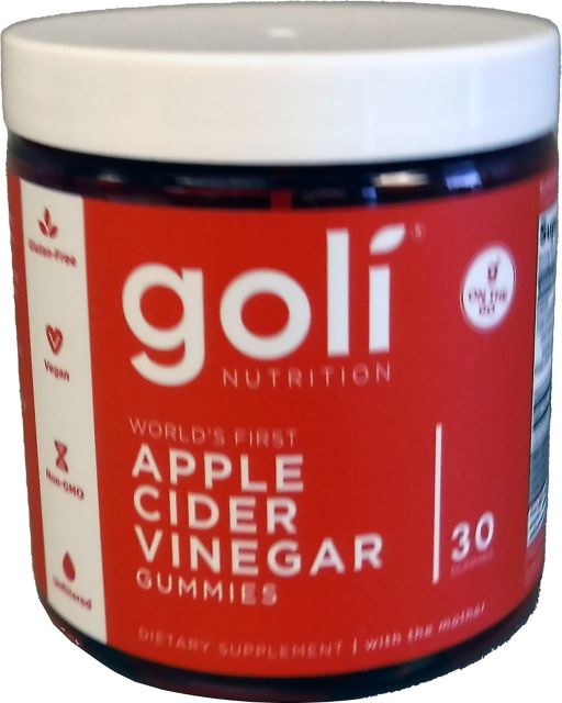 Goli Apple Cider Vinegar Gummies - 30 count
