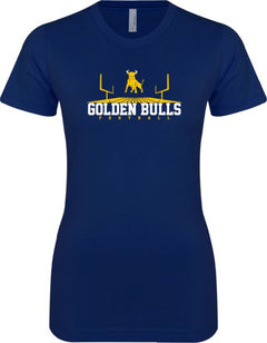 Johnson C Smith Next Level Ladies SoftStyle Junior Fitted Tee Football - ONLINE ONLY