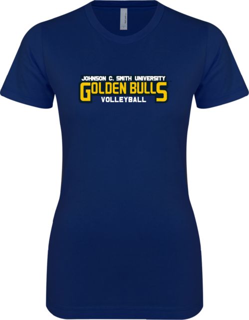 Johnson C Smith Next Level Ladies SoftStyle Junior Fitted Tee Volleyball - ONLINE ONLY
