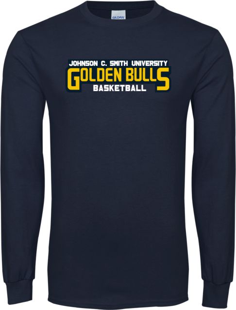 Johnson C Smith Long Sleeve T Shirt Basketball - ONLINE ONLY