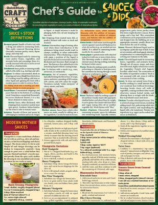 CHEFS GUIDE TO SAUCES & DIPS