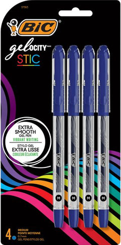 GELOCITY STIC .7MM 4PK BLU
